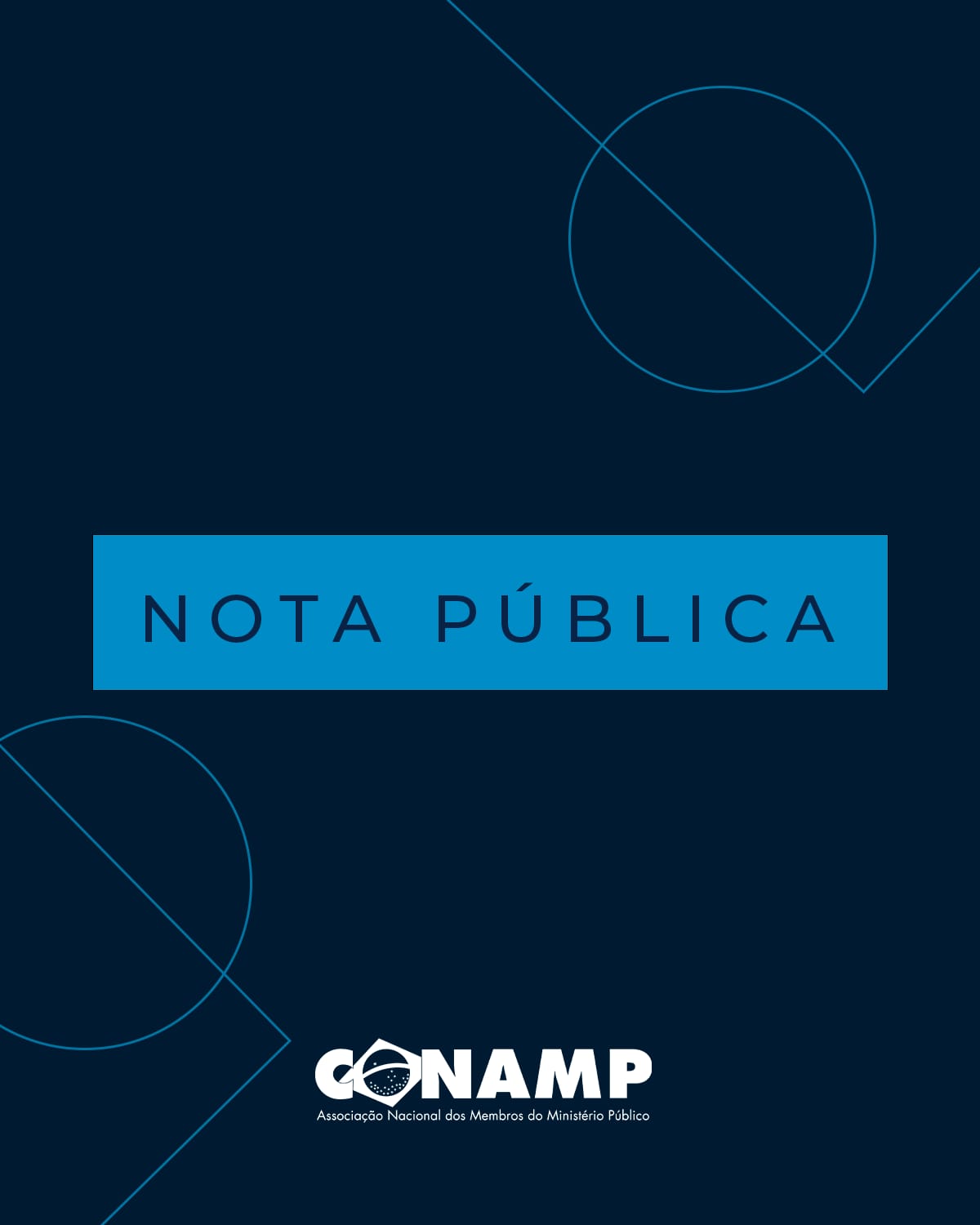 CONAMP presta solidariedade a Vera Lúcia Santana Araújo, Ministra do TSE